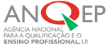 Logo da Agência Nacional para a Qualificação e o Ensino Profissional